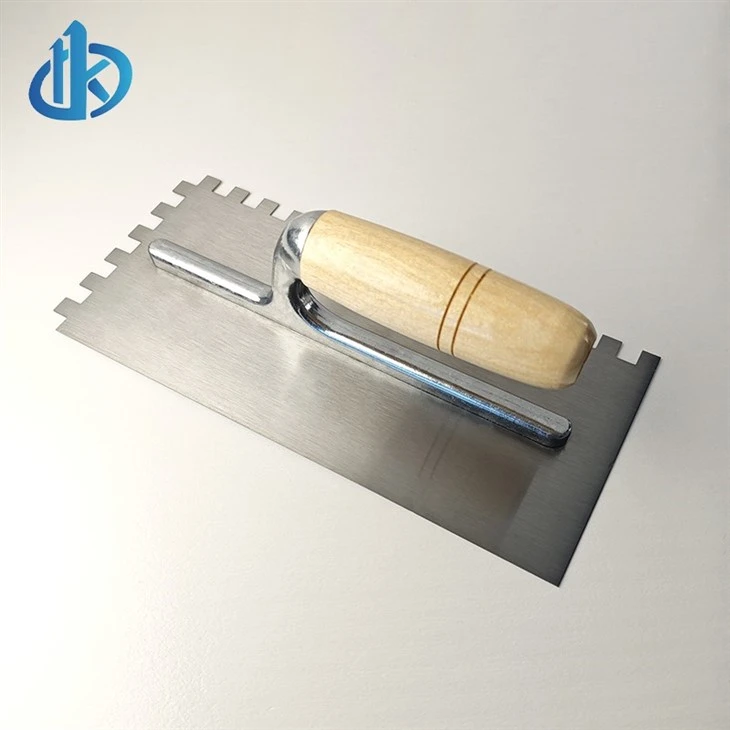Trowel With Wooden Handle